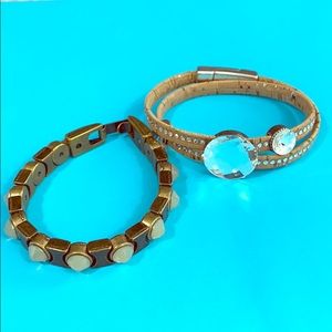 🍄🍄PAIR HEET Bracelets🍄🍄 Swarovski Crystal